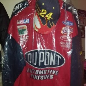 Jeff Gordon coat and hat